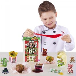 Bandai Juguete Terror Fried Caja Viscosa Figuras Espeluznantes para Aplastar y Descubrir, Más de 5 Años