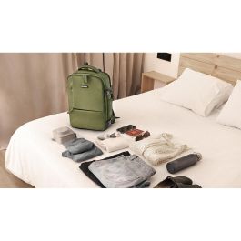 Numada Mochila B40 Explorer Backpack 20L Verde Militar 40x25x20cm Impermeable para Cabina de Avión con Puerto USB