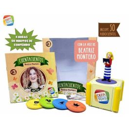 Cefa Figura Cuentacuentos Beatriz Montero con Audio Box, 5 discos, libro ilustrado y cable USB para 3+ años Español Cefa Figura Cuentacuentos Beatriz Montero con Audio Box, 5 discos, libro ilustrado y cable USB para 3+ años Español