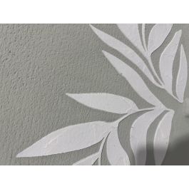 DKD Home Decor Cuadro Scandi Beige y Verde Menta, Jarrón, Lienzo y MDF, 80x10x120 cm (Set de 2)
