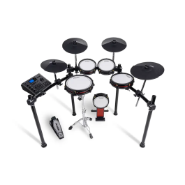 Alesis Crimson III Kit de Batería Electrónica con Pads de Malla, Módulo de 470 Sonidos y Bluetooth