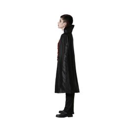 Disfraz Vampiro Niño Halloween Borgoña 3-4 Años - Capa, Chaqueta y Pantalón