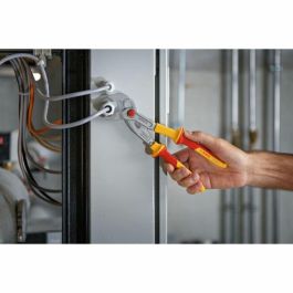 Bosch AAAKE92943 Alicates Multiagarre VDE 250 mm Certificados 1000V con Aislamiento de TPU Ergonómicos