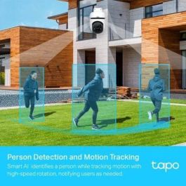 Tp - link Tapo C500 Cámara WiFi Inteligente 1080p, Visión Nocturna, Detección de Movimiento, 360º, Resistente IP65
