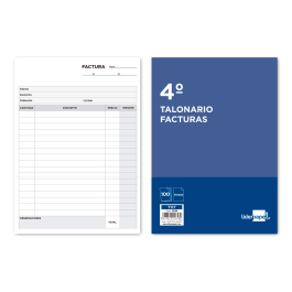 Liderpapel Talonario T117 Facturas Cuarto Original Sin Iva 144x210 Mm Precio: 1.5900005. SKU: B1HSJMCKEJ
