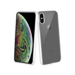 Funda Muvit For Change MCCRS0006 para iPhone X/ XS/ Transparente