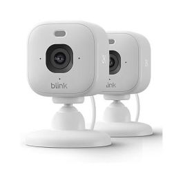 Blink Mini 2K+ 3rd Gen Netzwerk Überwachungskamera - Pack de 2 Cámaras IP65 Interior Wi-Fi 6 (802.11ax) 2560 x 1440 con Visión Nocturna y Alexa, Blanco Precio: 102.0514. SKU: B13WM2RG7K
