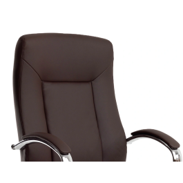 Q-connect Silla Direccion Vero NA Similpiel Base Metalica Ruedas Premium Color Marron Altura Max 1210mm Ancho 650mm Profundidad 730mm