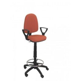 Taburete Piqueras Y Crespo Ayna Brazos Fijos Ergonomico Mecanismo De Contacto Permanente Regulable En Altura Y Aro Reposapies Asiento Y Respaldo Tapizados Bali Marron Precio: 223.98999942. SKU: S5702407