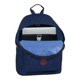 Mochila para Portátil F.C. Barcelona 14,1'' Azul marino 31 x 41 x 16 cm Mochila para Portátil F.C. Barcelona 14,1'' Azul marino 31 x 41 x 16 cm