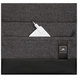 Rivacase 8802 Funda MacBook Pro 13.3" / MacBook Air 13 / iPad Pro 12.9 Poliéster/PU Negro para Portátil y Tablet