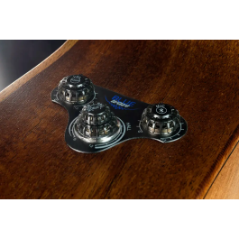 LAG Guitarra Acústica Travel A/E Blue Wave 1 Electroacústica Folk Cedro Rojo Macizo Color Marrón Natural Acabado Satinado