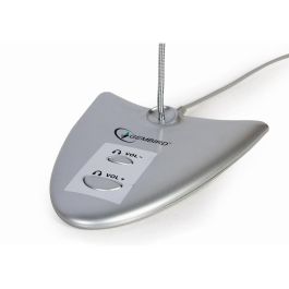 Gembird Micrófono de Mesa USB 2.0 con Tarjeta de Sonido Integrada