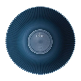 Elho ELH2904503029400 Maceta Vibes Fold Coupe Azul L 30 x An 29,5 x Al 45 cm Interior 100% reciclado