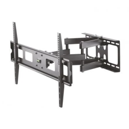 AISENS - SOPORTE PRO GIRATORIO, INCLINABLE Y NIVELABLE PARA MONITOR/TV 60KG DE 37-90, NEGRO