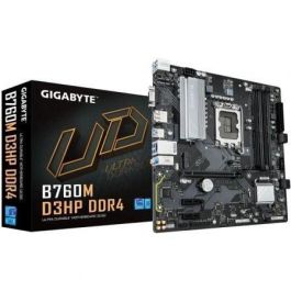 Placa Base Gigabyte B760M D3HP DDR4 Socket 1700/ Micro ATX Placa Base Gigabyte B760M D3HP DDR4 Socket 1700/ Micro ATX