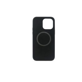 eSTUFF Funda Magnética Silicona DUBLIN para iPhone 14 Pro Max - Negra - Protección MagSafe