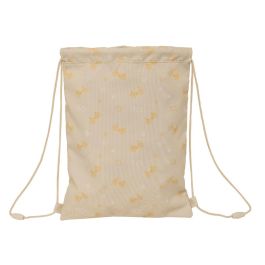 Bolsa Mochila con Cuerdas Safta Osito Beige 26 x 34 x 1 cm