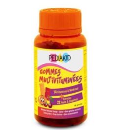 Pediakid Gominolas Multivitaminadas 60 gominolas. Vitaminas para niños: inmunidad, energía y reducción de fatiga. Precio: 13.4999997. SKU: B1GK67DX7L