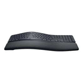 Logitech Teclado Ergo K860 Inalámbrico Ergonómico con Reposamuñecas para Escritura Natural y Cómoda