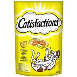 Mars Catisfactions Snacks de Queso para Gatos, 6 Paquetes de 60 g, Total 360 g Precio: 9.5000004. SKU: B1KKTFJKT6