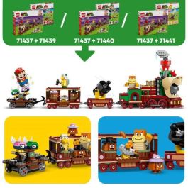 LEGO 71437 Super Mario El tren expreso Bowser Juego de construcción para niños a partir de 9 años, 1392 Piezas