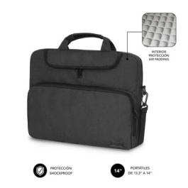 SUBBLIM Maletin Air Padding Laptop bag 13,3-14" Dark Grey Precio: 18.69000001. SKU: S5622250