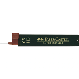 Faber Castell 9065 Minas de Grafito 0,5 mm HB Estuche de 12 Minas