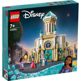 LEGO 43224 Castillo del Rey Magnífico Disney Wish con minifiguras de Asha, Dahlia y Rey Magnífico