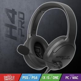 Auriculares con Micrófono Spirit of Gamer Pro H4 Negro
