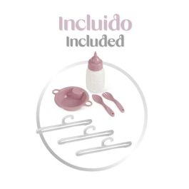 Decuevas Armario Cambiador de Muñecas Plegable con Accesorios para Muñecas de hasta 42 cm. Recomendado para Niños +3 Años Decuevas Armario Cambiador de Muñecas Plegable con Accesorios para Muñecas de hasta 42 cm. Recomendado para Niños +3 Años