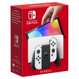 Nintendo Switch OLED Blanca - Consola de Videojuegos con Pantalla OLED de 7 Pulgadas y 64 GB Precio: 394.99000057. SKU: S8101268