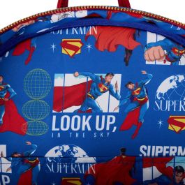 Loungefly Mochila Superman DC Comics 43cm - 30,48x12,70x43,18cm