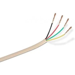 Nano Cable 10.32.1002-OEM Bobina Cable de Teléfono 4C 100m Beige