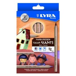 Lapices De Colores Lyra Color Giants Skin Tones Estuche De 12 (Set de 5) Precio: 66.50000038. SKU: B1FR9HZR9X
