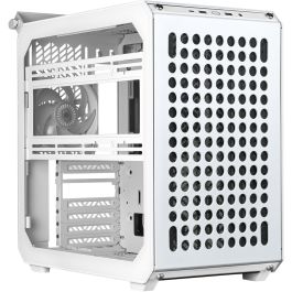 Cooler Master Qube 500 Flatpack Blanco - Caja PC Midi Tower ATX EATX ITX micro ATX con Ventana de Vidrio Templado
