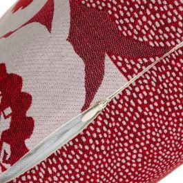 Cojín Estampado Rojo Algodón / Poliéster 45 X 45 cm