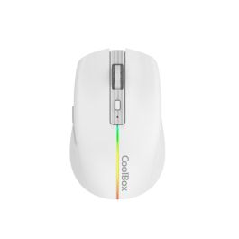 COOLBOX COO-MOU-W01-W Ratón Inalámbrico Gaming RGB Recargable 1600 DPI Blanco Precio: 8.49999953. SKU: B16KGBN3QW