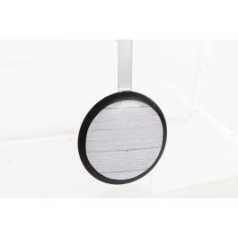 DKD Home Decor Reloj de Pared Scandi para Casa, Natural Blanco, MDF, 56x32x5 cm (Alto x Ancho x Fondo), Pilas AA, Pack 2 Unidades