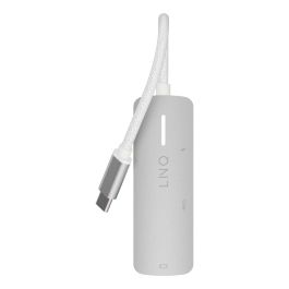 Hub USB Linq Byelements LQ49031 Blanco Gris