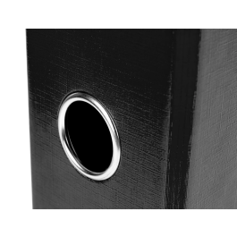 Liderpapel Archivador Folio 2 Anillas Mecanismo de Palanca 75mm Negro