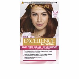 L'Oréal Paris EXCELLENCE Creme Tinte #4,54 Castaño Caoba Cobrizo 192 ml
