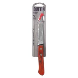 Quttin Cuchillo Bistec Sierra Packwood 10.5 cm - Ancho 4.4 cm, Alto 1.1 cm, Largo 23.7 cm (36 Unidades)