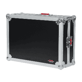 Gator Flightcase Controlador Pequeño Gtour Compatible con Numark Mixtrack Quad, Pioneer DDJ-SB, Denon DN-MC6000 MK2, Akai MPK249, J Audio Encore 2000