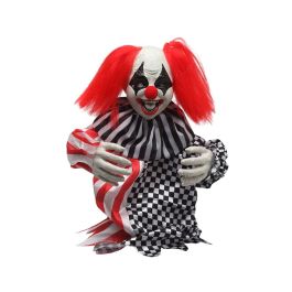 Figura Payaso Terrorífico 36 cm con Pelo Rojo, Luz y Movimiento - Ideal para Halloween Figura Payaso Terrorífico 36 cm con Pelo Rojo, Luz y Movimiento - Ideal para Halloween Precio: 25.69000005. SKU: B1845DN4LE