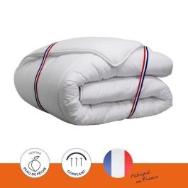 Dodo Edredón cálido 400gr/m² COUNTRY 140x200cm con relleno de fibras huecas de poliéster y funda de algodón y poliéster, fabricación francesa. Dodo Edredón cálido 400gr/m² COUNTRY 140x200cm con relleno de fibras huecas de poliéster y funda de algodón y poliéster, fabricación francesa.