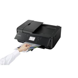 Canon TR7650 Impresora Multifunción 4 en 1 Inyección Color Wi-Fi ADF Dúplex Fax 5 Tintas Pantalla Táctil Oficina Hogar