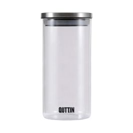 Tarro de Borosilicato Quttin 10 x 21 cm (12 Unidades) Tarro de Borosilicato Quttin 10 x 21 cm (12 Unidades)