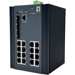 LevelOne IGU-2071 Switch gestionado L2+ 16x 1GbE + 4x 2.5GbE SFP, Ethernet Gigabit, industrial, -40 a 80 °C Precio: 828.69000049. SKU: B1EJK6B8M5