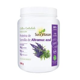 SURA VITASAN Proteína de Semilla de Altramuz Azul 250g - Alto Valor Nutricional, Rica en Fibra y Omega 3/6/7/9 Precio: 27.5. SKU: B1ACMV4BVW